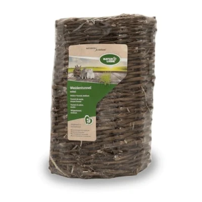 Afbeelding van Wilgentunnel gevuld met medium hooi 300g