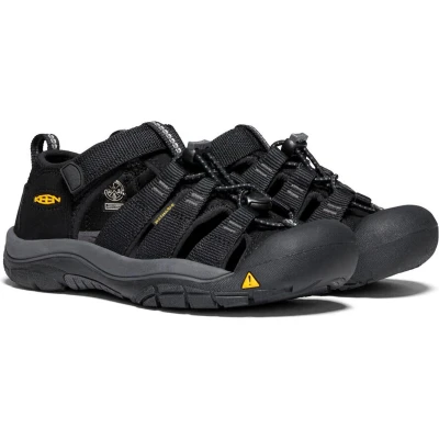 Afbeelding van Keen Newport H2 Unisex Outdoorsandalen voor kinderen, Maat: 31, Black/yellow Textiel