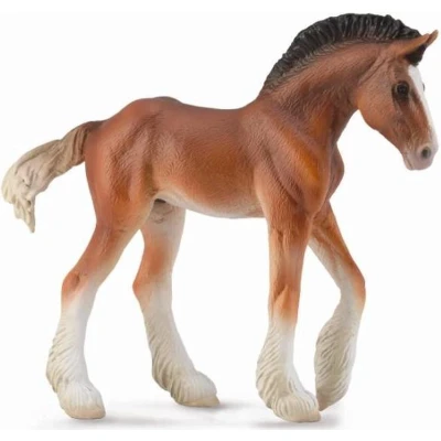 Afbeelding van Collecta Paarden: Clydesdale Veulen 11 Cm Bruin