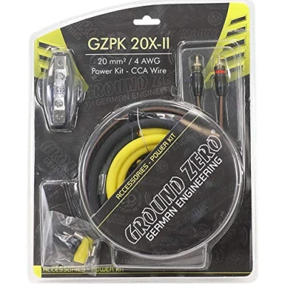 Afbeelding van GZPK 20X II Ground Zero bedradingsset 4 AWG