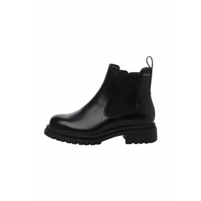 Afbeelding van Tamaris Dames 1 25445 43 Chelsea dameslaarzen, zwart.