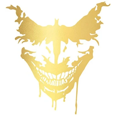 Afbeelding van Finest Folia Joker sticker K076 goud metallic 10 x cm