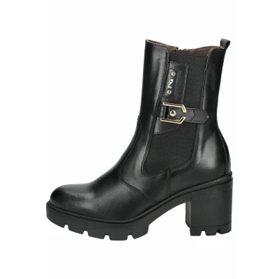 Afbeelding van Nero Giardini I411900D Chelsea laarzen voor dames, leer, Zwart