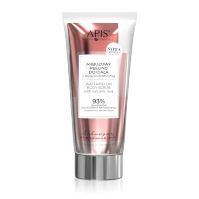 Afbeelding van Watermelon Refreshment watermeloen lichaamsscrub met vulkanische lava 200ml