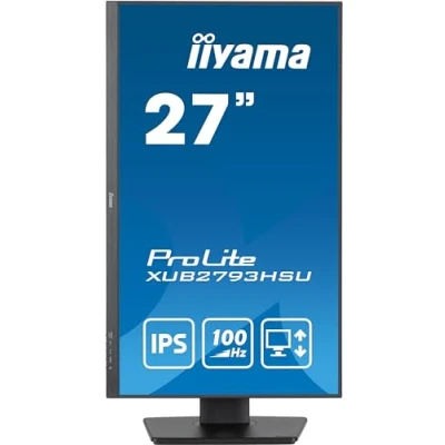 Image de Ecran PC Iiyama ProLite XUB2793HSU B7 27&quot; Full HD Noir mat