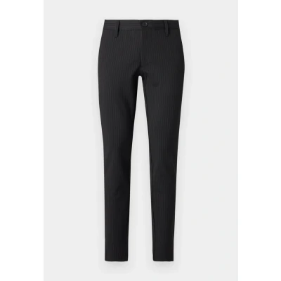 Afbeelding van Only &amp; Sons Onsmark Stripe GW 3727 NOOS Chino, Heren, Maat: 33x32, Black