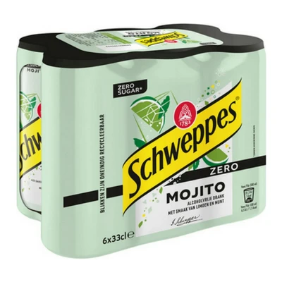 Afbeelding van Schweppes Mojito Zero 24x33cl