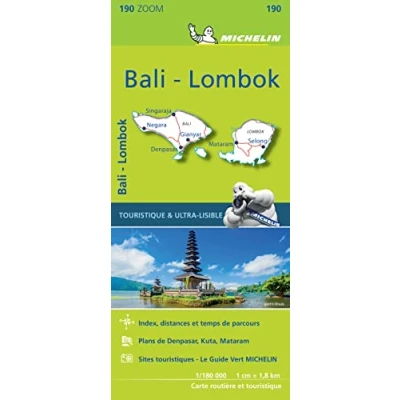 Afbeelding van Bali Lombok Zoom Map 190
