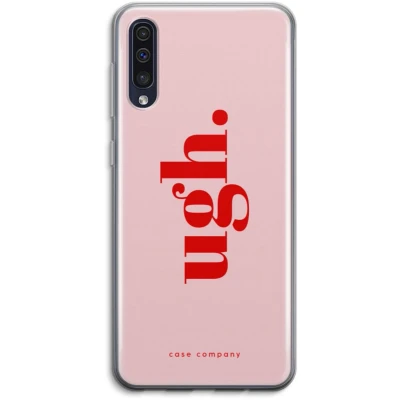 Afbeelding van Case Company® hoesje geschikt voor Samsung Galaxy A50 Ugh Soft Cover Telefoonhoesje Bescherming aan alle Kanten en Schermrand