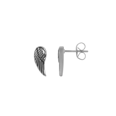 Afbeelding van Ear studs Angel wings iXXXi Oorbellen E04101 01 Silver