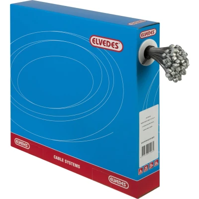 Afbeelding van Rem binnenkabels Elvedes 2250mm RVS Slick Ø1,5mm T nippel (100 stuks)
