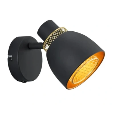 Afbeelding van Zwarte plafondlamp Punch R80811032