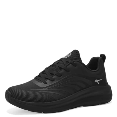 Afbeelding van TAMARIS 8 83710 42 damessneakers, zwart.