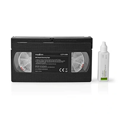 Afbeelding van Nedis VHS Reinigingscassette 20 ml Koppen Zwart