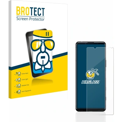 Afbeelding van BROTECT Screenprotector voor Sony Xperia 5 II Folie Beschermfolie Beschermglas transparant