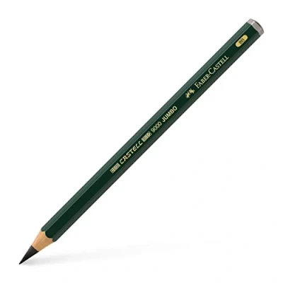 Afbeelding van potlood Faber Castell 9000 Jumbo 8B