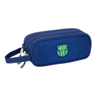 Image de SAFTA Trousse triple bleu marine FC Barcelone