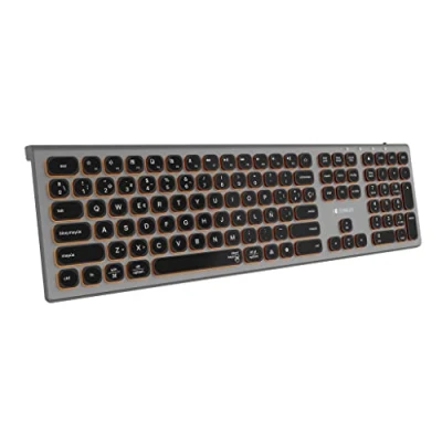 Afbeelding van Bluetooth Toetsenbord Subblim SUBKB 3MIE310 Qwerty Spaans Zwart Zwart/Gris