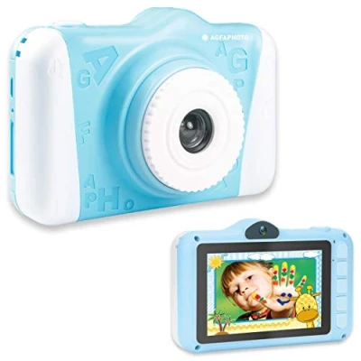 Image de Appareil photo compact Agfa Realikids Cam 2 Bleu avec carte mémoire 8Gb inclus