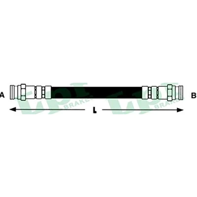 Afbeelding van SAMKO 6T48351 Remslang 220mm F10x1