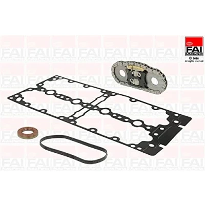 Afbeelding van FAI AutoParts TCK199 Distributiekettingset Met pakkingen, tandwielen Simplex, Boutenketting IVECO: DAILY 6 Pritsche/Fahrgestell