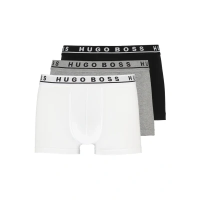 Afbeelding van Hugo Boss boxershort zwart/grijs/wit 3 pack XXL