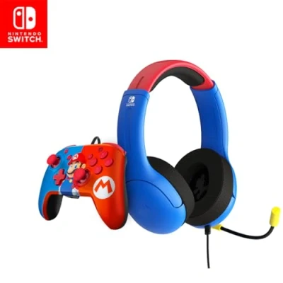 Afbeelding van PDP Gaming Officially Licensed Mario Bundle for Switch Works with OLED &amp; Lite