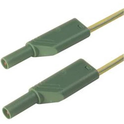 Afbeelding van SKS Hirschmann MLS WS 100/2,5 ge/gn Veiligheidsmeetsnoer Banaanstekker 4 mm 1.00 m Geel 1 stuk(s)