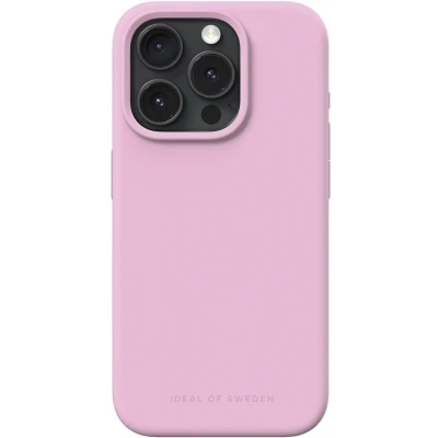 Afbeelding van iDeal of Sweden Silicone Case iPhone 15 Pro Bubblegum Pink