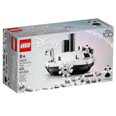 Afbeelding van LEGO 40659 Disney Mini Stoomboot Willie