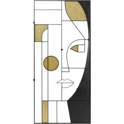 Afbeelding van Wand Kapstok Art Face vrouw 200x90cm Kare Design