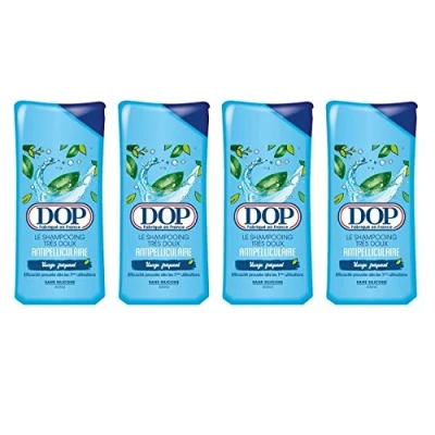 Afbeelding van DOP Zeer zachte anti roos shampoo, set van 4 x 400 ml