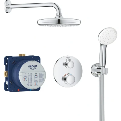 Afbeelding van GROHE Grohtherm Perfect comfortset met afbouwdeel voor inbouw