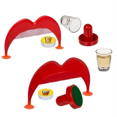 Afbeelding van Spel met drank Hockey shots tafelspel 2 shooters