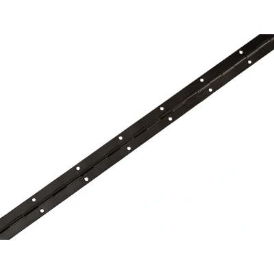 Afbeelding van Pianoscharnier zwart 960 x 25 0,7 mm