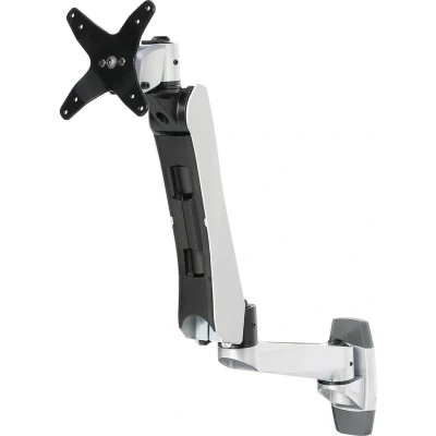 Afbeelding van SpeaKa Professional SP 1624868 SuperFlex Monitor wandbeugel 1 voudig 25,4 cm (10) 76,2 (30) Zilver zwart In hoogte verstelbaar, Kantelbaar, Zwenkbaar,