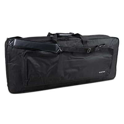 Afbeelding van Gig Bag Basic Keyboard 96 x 37 15 cm, met muziekvak, zwart, scheurvast en waterdicht