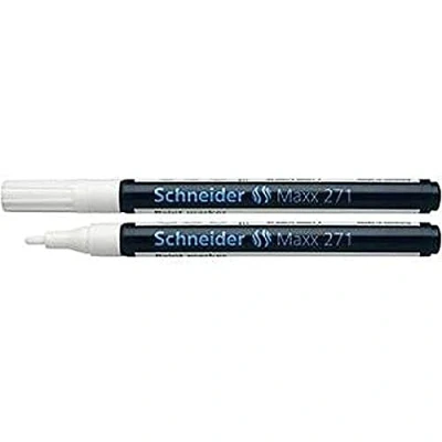 Afbeelding van Schneider Schreibgeräte 271 127149 Lakmarker Wit 1 mm, 2 mm