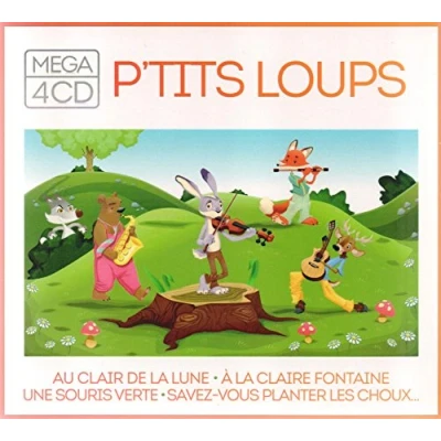 Afbeelding van Various Artists Mega P&#039;tits Loups (4 CD)