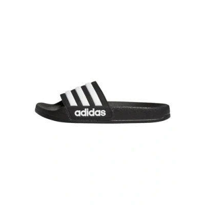 Image de adidas Adilette Shower Logo Mixte Tongues, Core Black/Ftwr White/Core Black, 40 2/3 EU
