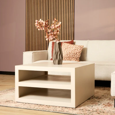 Afbeelding van Mangoe Salontafel Brussel Sand