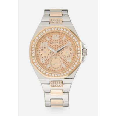 Afbeelding van Guess LADY Empire Horloge silvercoloured, Dames, Maat: One Size, Silver coloured