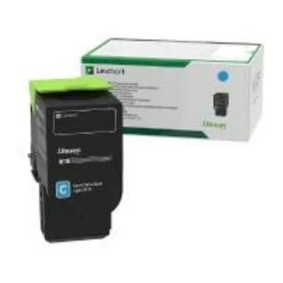 Afbeelding van Lexmark 782C (78C20C0) Toner Cyaan