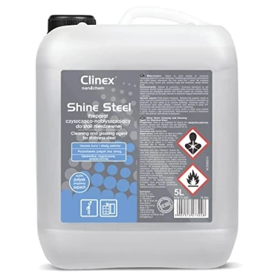 Afbeelding van RVS reiniging en glans Clinex Shine Steel 5 liter