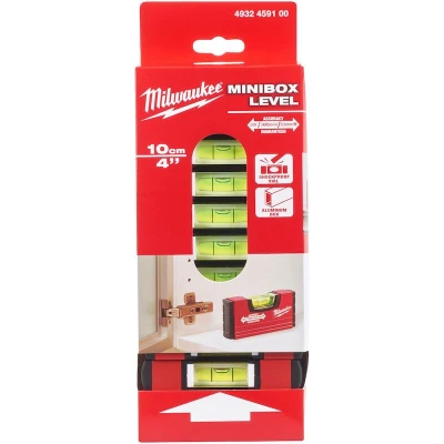 Afbeelding van MILWAUKEE MINIBOX WATERPAS (10 CM) 4932459100