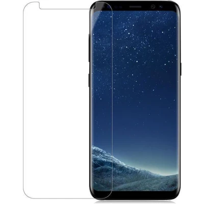 Afbeelding van Cadorabo Screenprotector geschikt voor Samsung Galaxy S8 Pantser film Beschermende in KRISTALHELDER Geharde (Tempered) display beschermglas 9H hardheid met 3D Touch