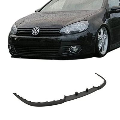 Afbeelding van Tuning Fanatics Spoilerlip voor spoiler van ABS, zeer sterk composietmateriaal, zwart, geschikt VW Golf 6 VI