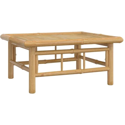 Afbeelding van Tuintafel 65x55x30 cm bamboe
