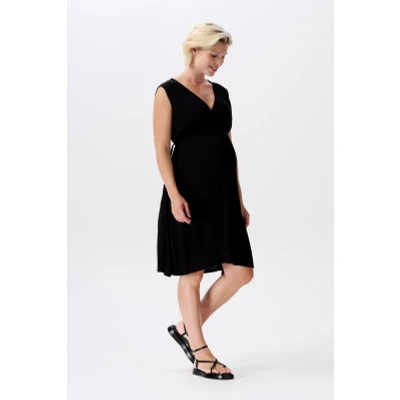 Image de Zwangerschapsjurk met voedingsfunctie Han Black XS