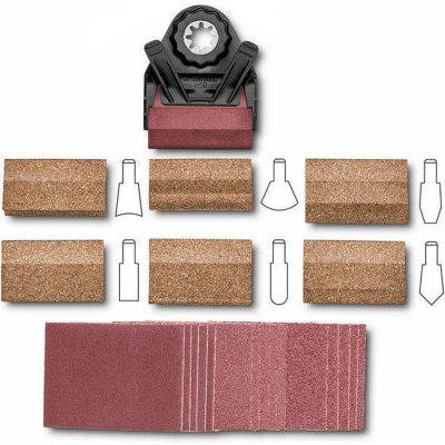 Afbeelding van Fein 63810031010 SLP profiel schuurset 22 delige schuur set